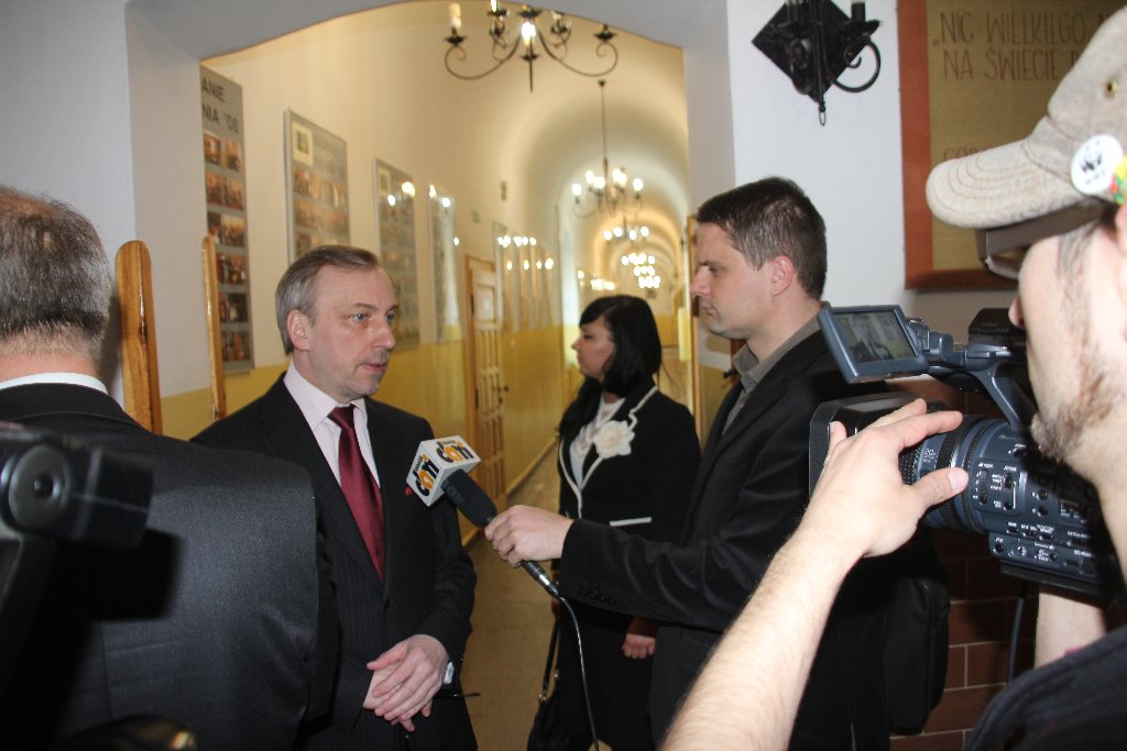 Bogdan Zdrojewski w Legnicy