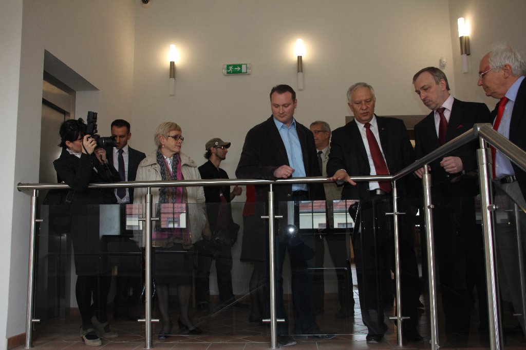 Bogdan Zdrojewski w Legnicy