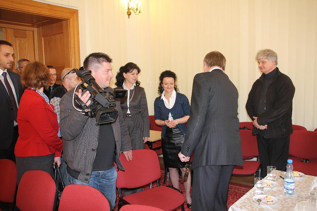 Bogdan Zdrojewski w Legnicy