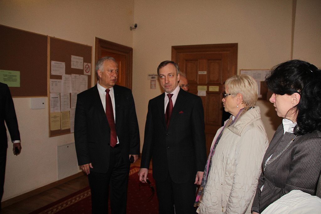 Bogdan Zdrojewski w Legnicy