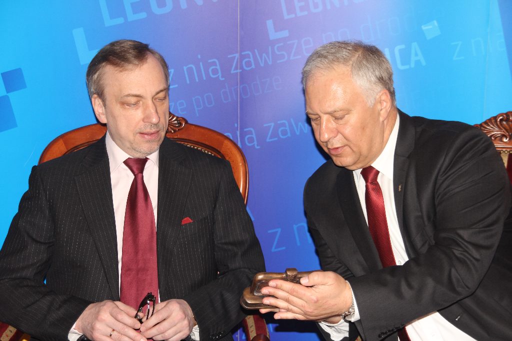 Bogdan Zdrojewski w Legnicy