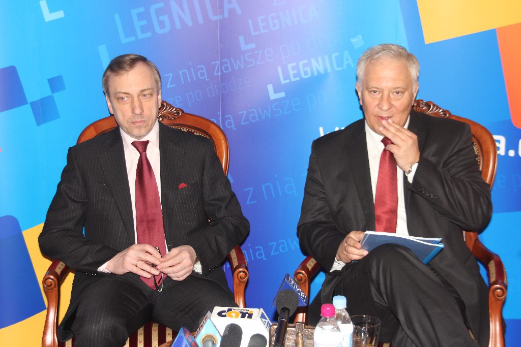 Bogdan Zdrojewski w Legnicy