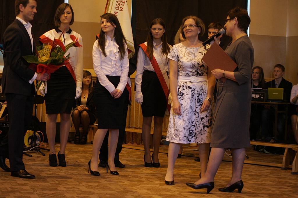 Pożegnanie maturzystów w II LO