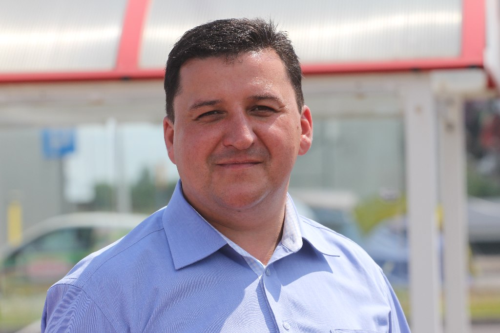 Miasteczko Ruchu Drogowego przed Auchan