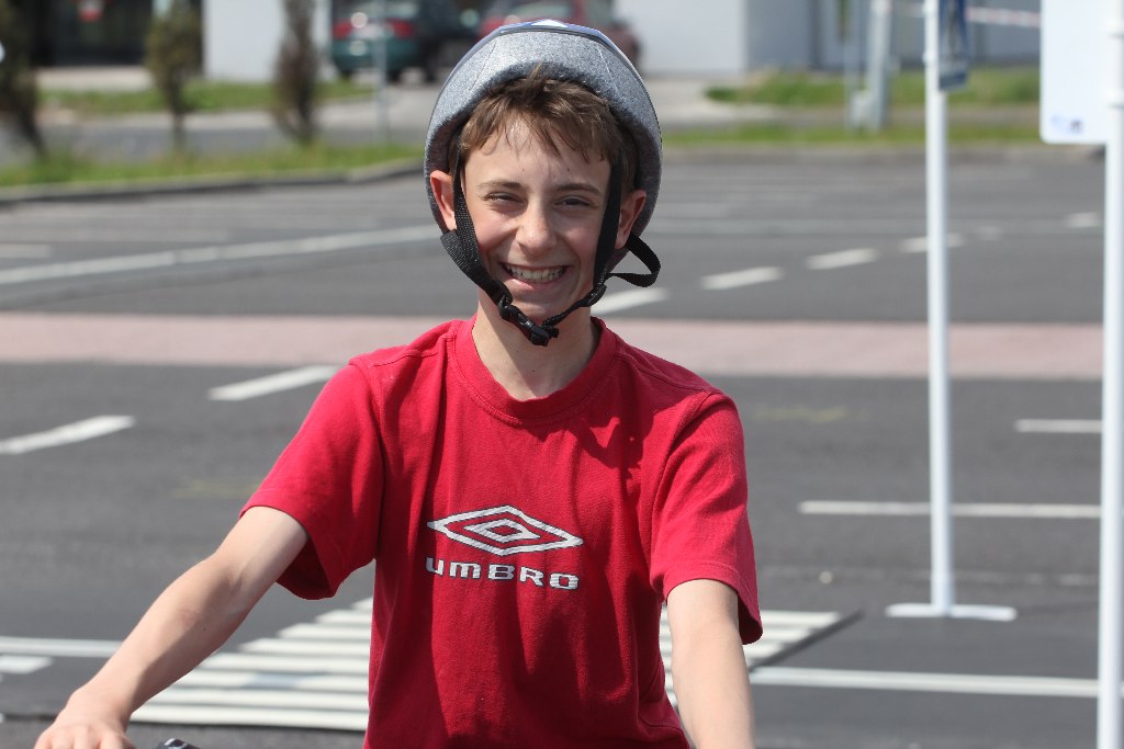 Miasteczko Ruchu Drogowego przed Auchan