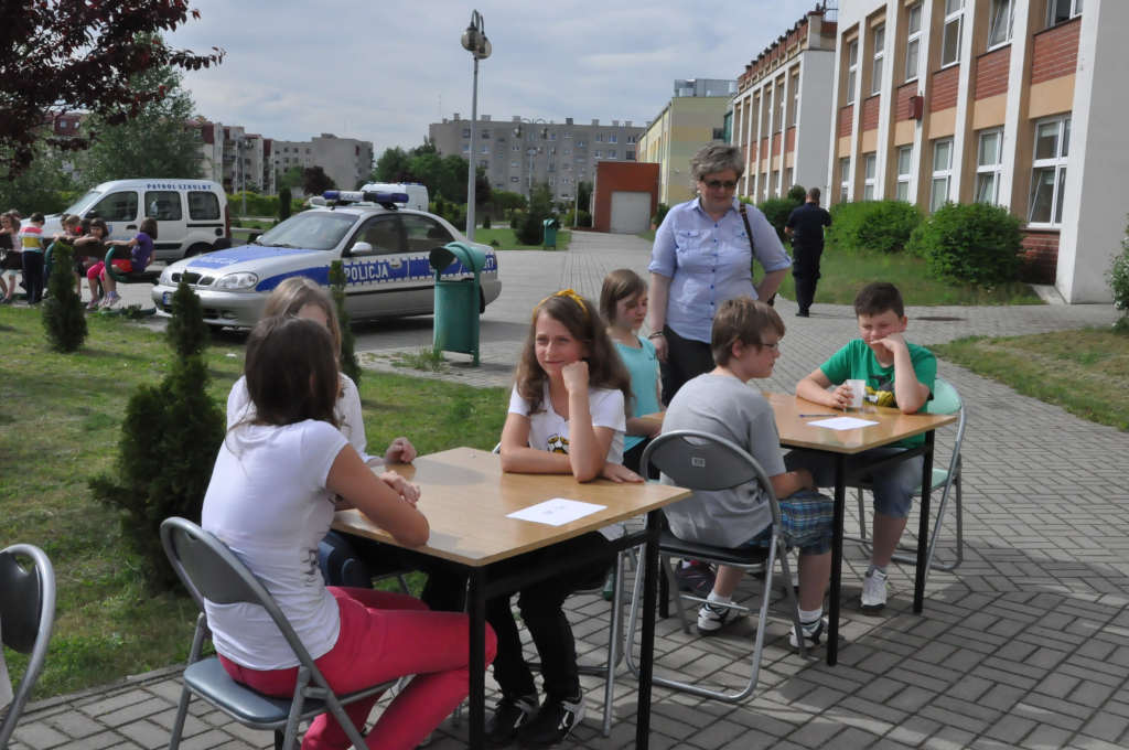 Festyn o bezpieczeństwie w szkole integracyjnej
