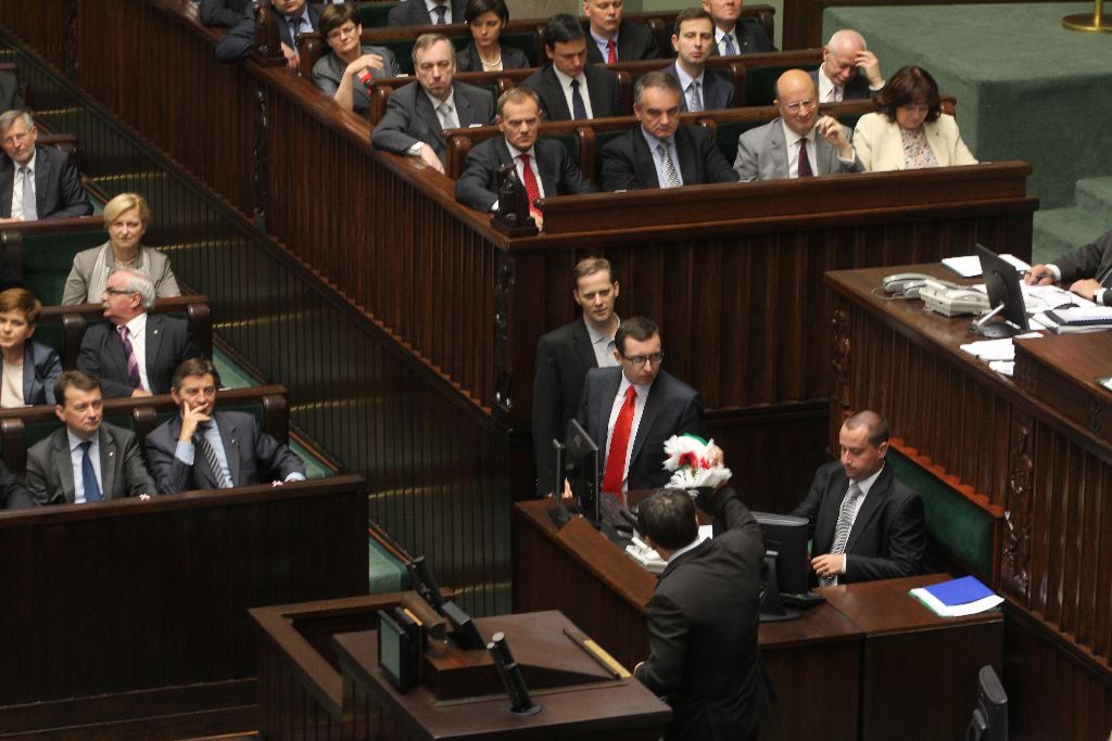 Pikieta Solidarności przed Sejmem