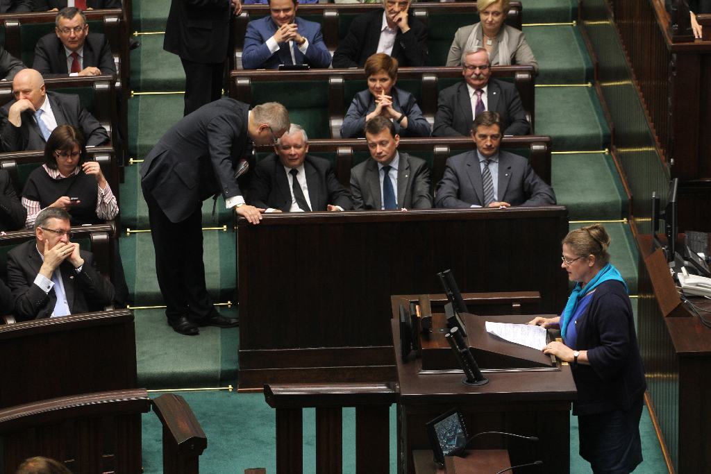 Pikieta Solidarności przed Sejmem