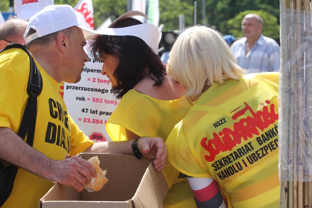 Pikieta Solidarności przed Sejmem