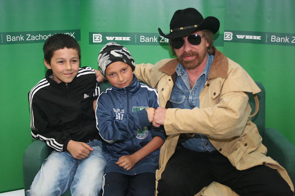 Chuck Norris w BZWBK
