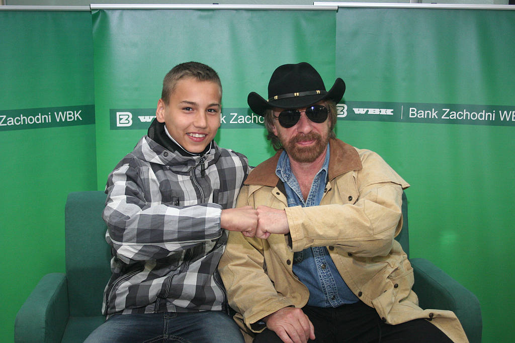 Chuck Norris w BZWBK