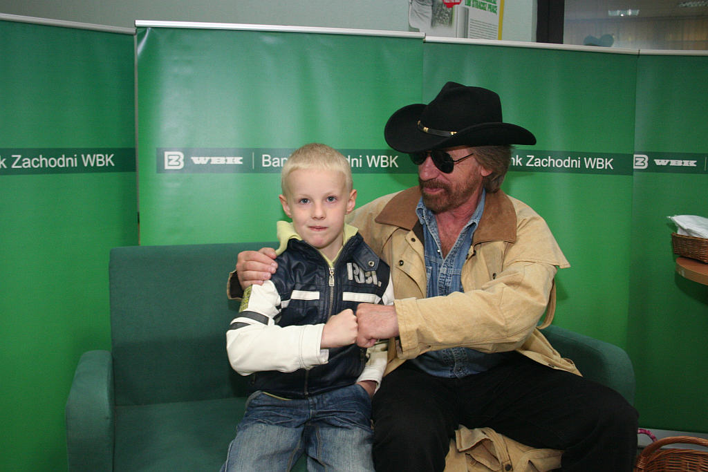 Chuck Norris w BZWBK