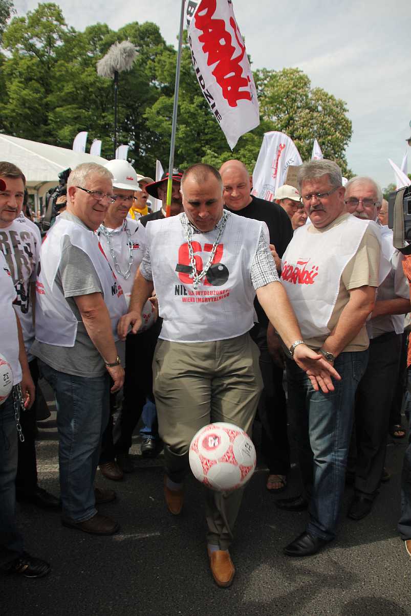 Pikieta Solidarności przed Sejmem