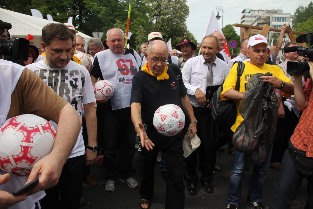 Pikieta Solidarności przed Sejmem