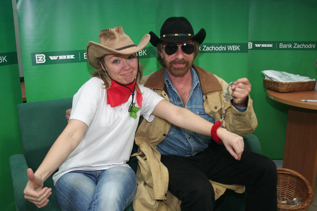 Chuck Norris w BZWBK