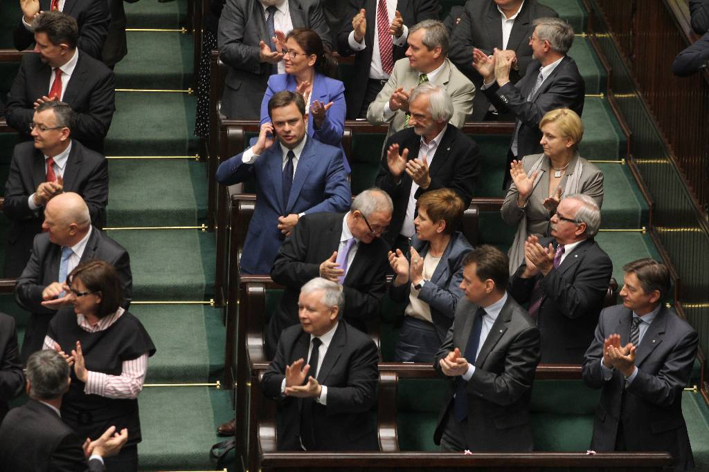 Pikieta Solidarności przed Sejmem