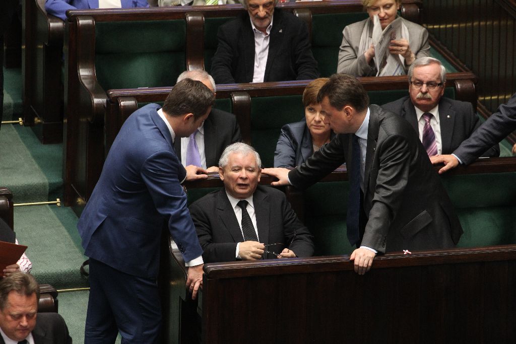 Pikieta Solidarności przed Sejmem