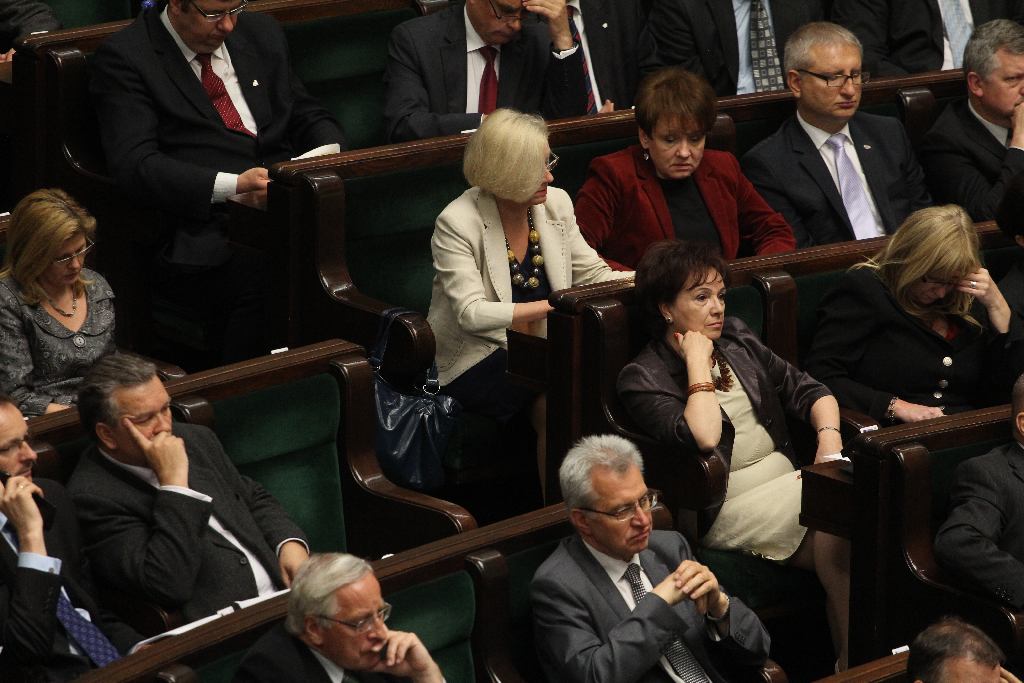 Pikieta Solidarności przed Sejmem