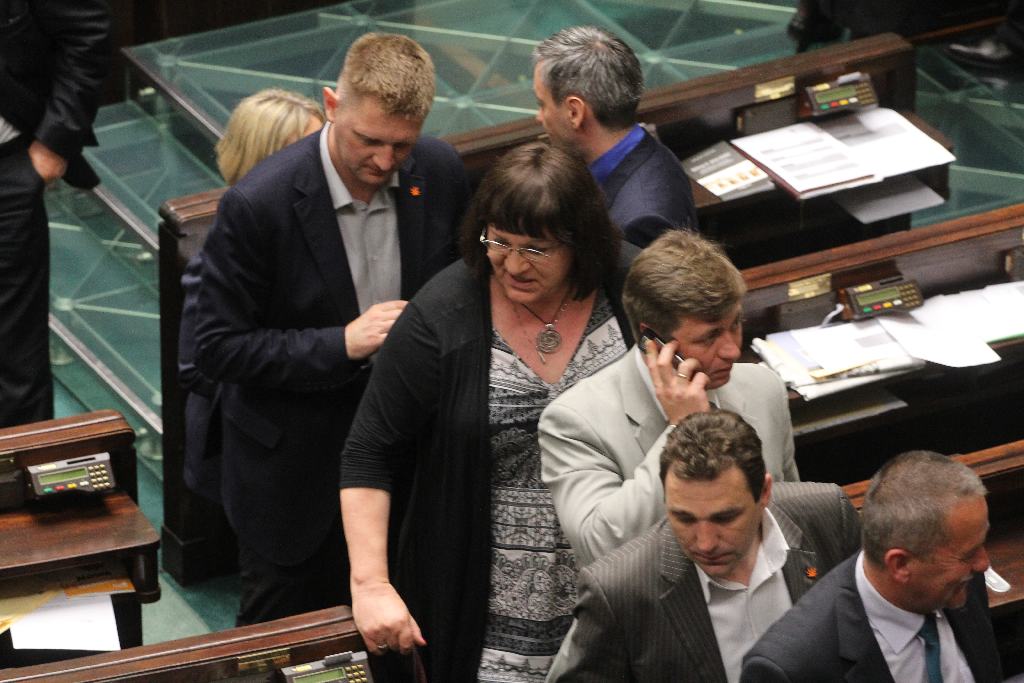 Pikieta Solidarności przed Sejmem