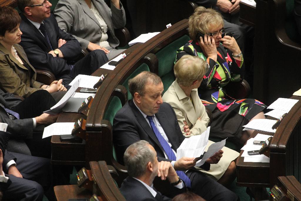 Pikieta Solidarności przed Sejmem