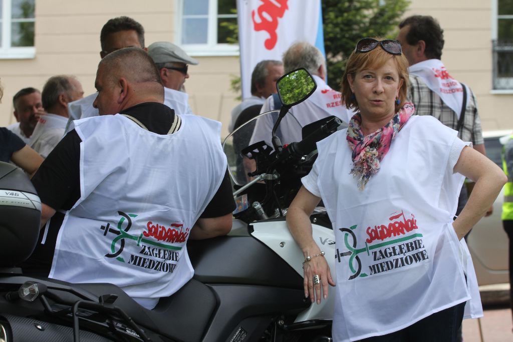 Pikieta Solidarności przed Sejmem