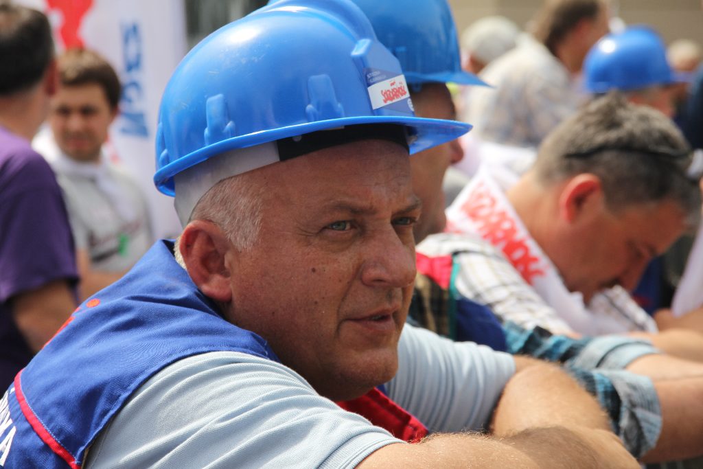 Pikieta Solidarności przed Sejmem