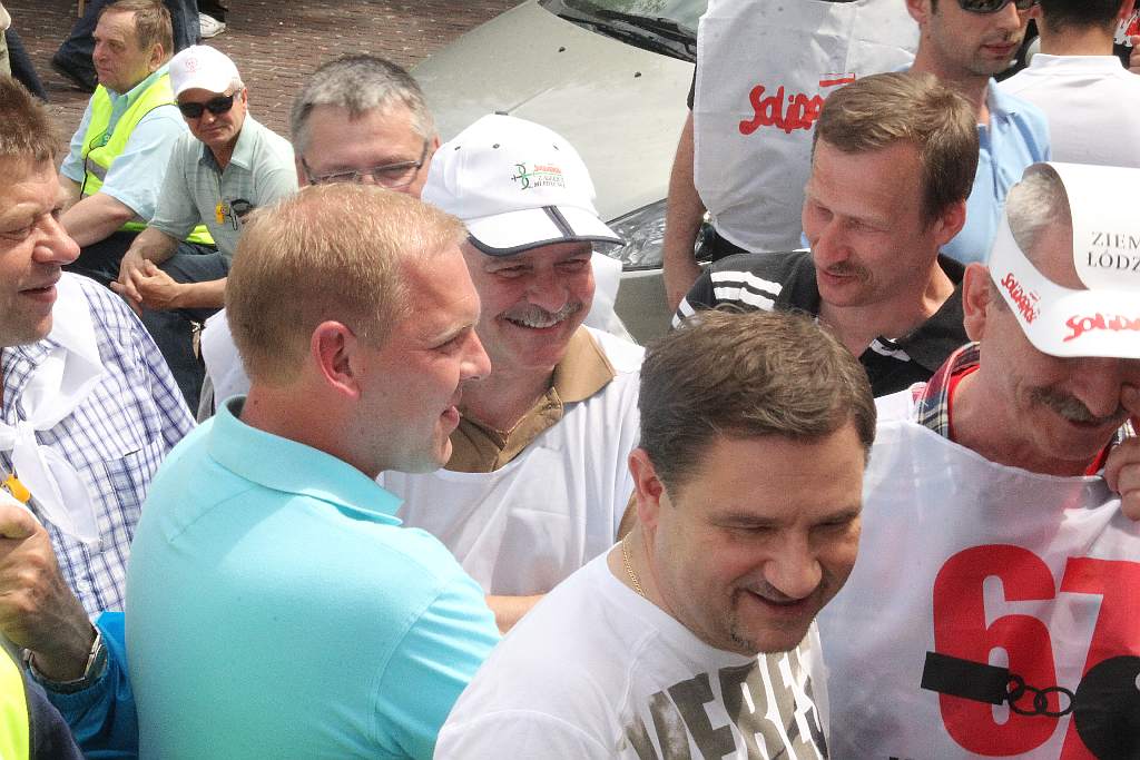 Pikieta Solidarności przed Sejmem