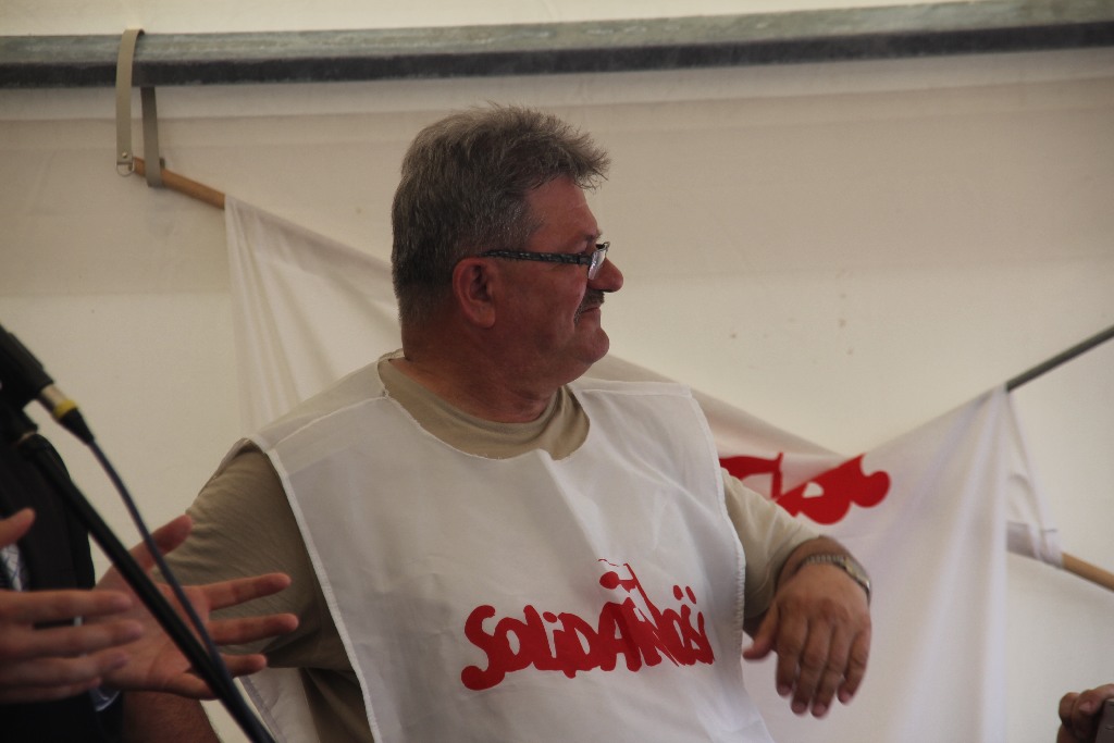 Pikieta Solidarności przed Sejmem