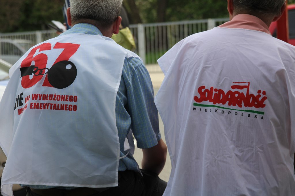 Pikieta Solidarności przed Sejmem