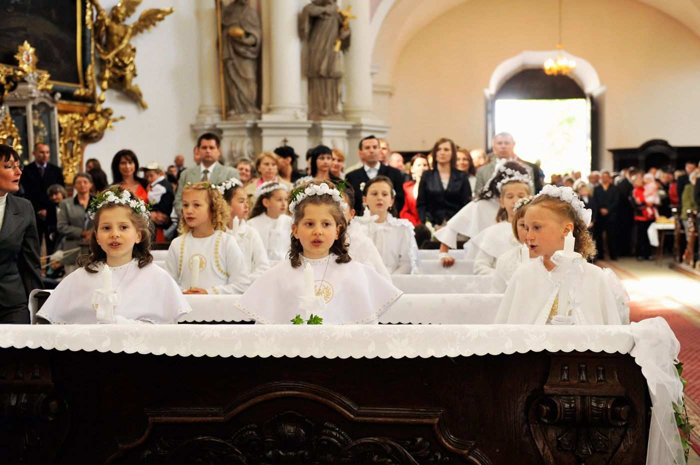 Pierwsza Komunia Święta w Legnickim Polu