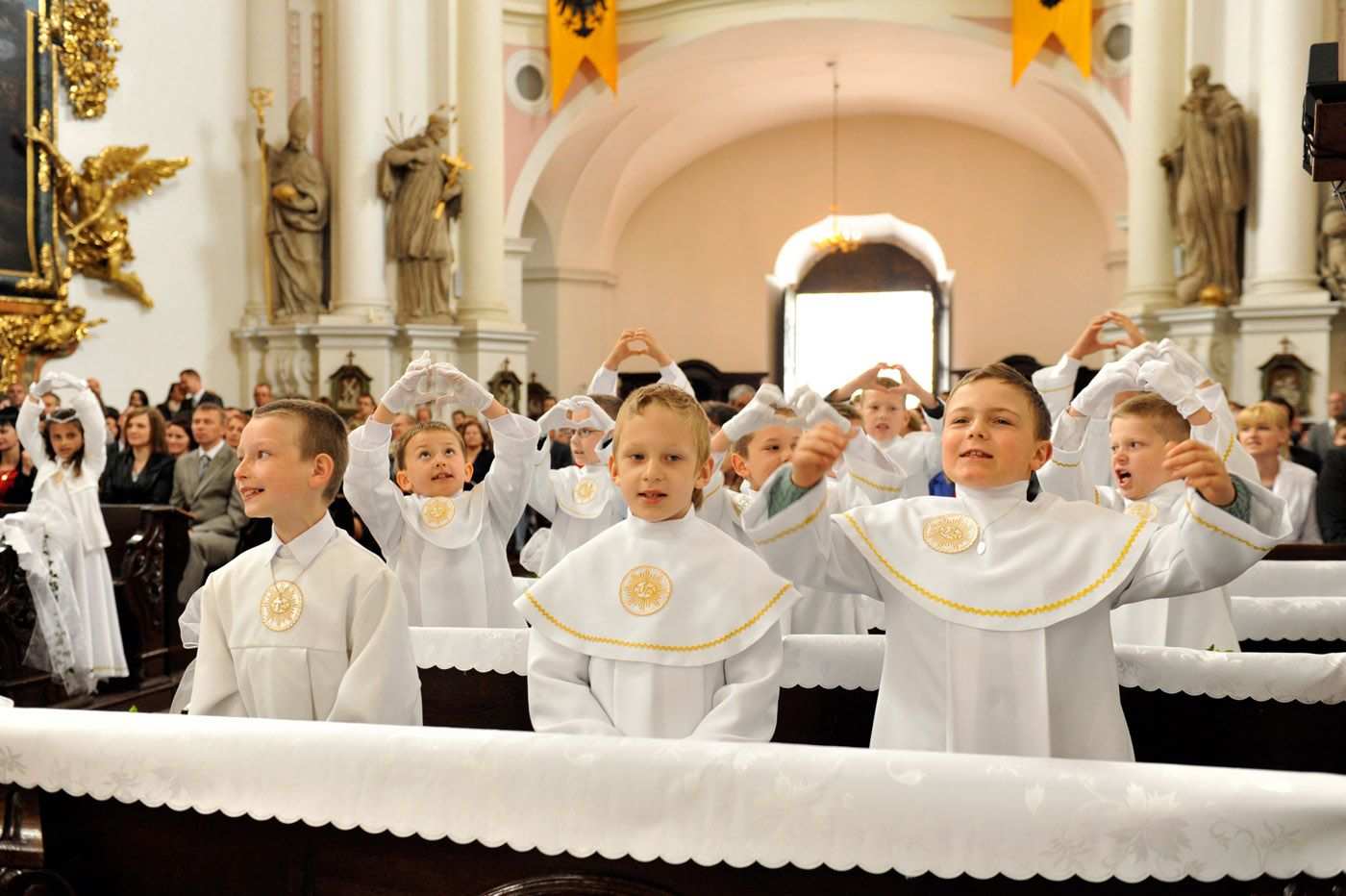 Pierwsza Komunia Święta w Legnickim Polu