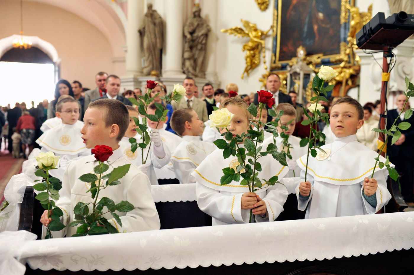Pierwsza Komunia Święta w Legnickim Polu