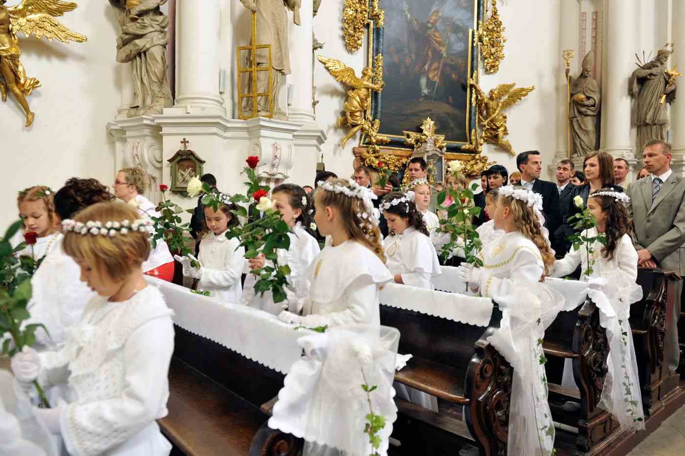Pierwsza Komunia Święta w Legnickim Polu