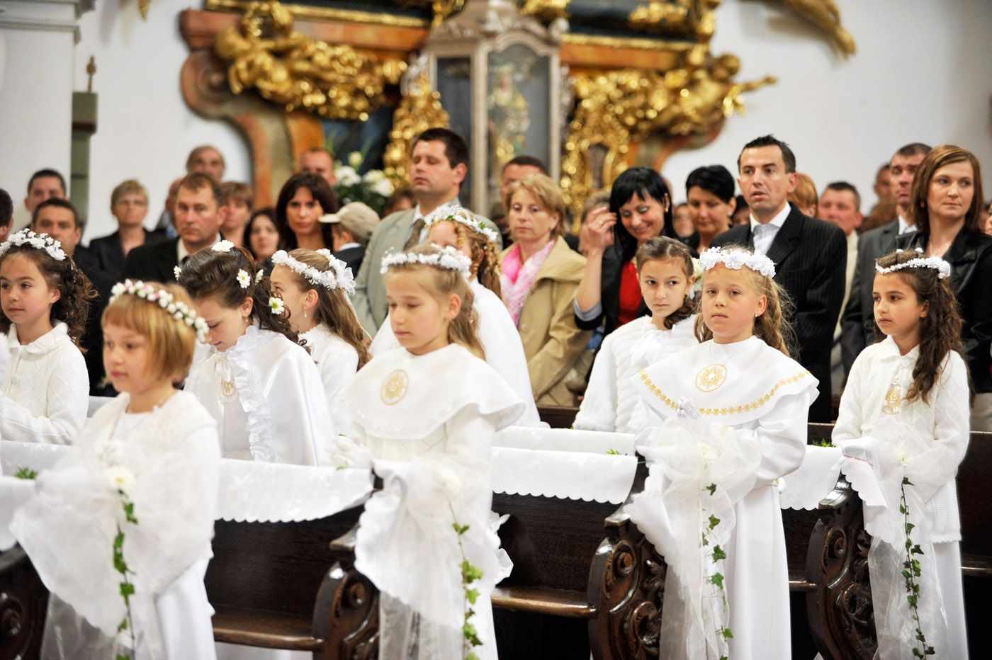 Pierwsza Komunia Święta w Legnickim Polu