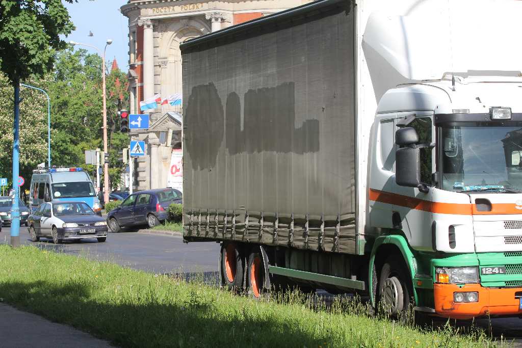 Wypadek na ulicy Pocztowej