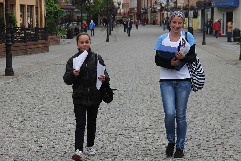 Szokująca pikieta w legnickim Rynku
