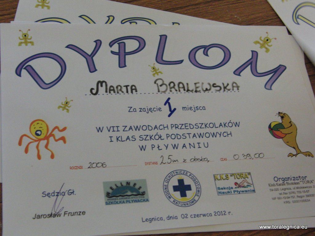 Zawody w pływaniu