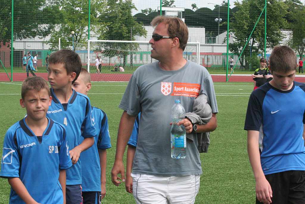 Zawody lekkoatletyczne w parku