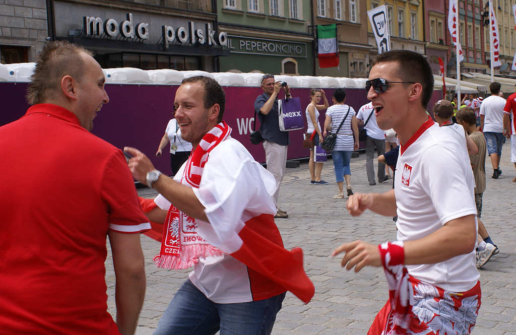 Polska – Czechy. Wrocław przeżywa najazd kibiców