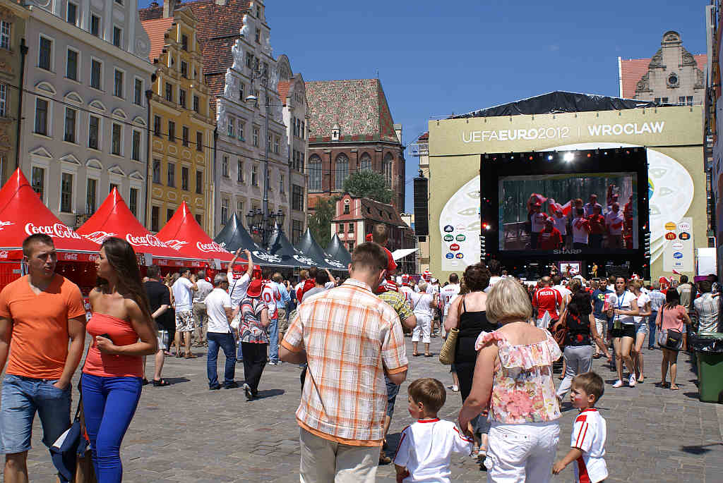 Polska – Czechy. Wrocław przeżywa najazd kibiców