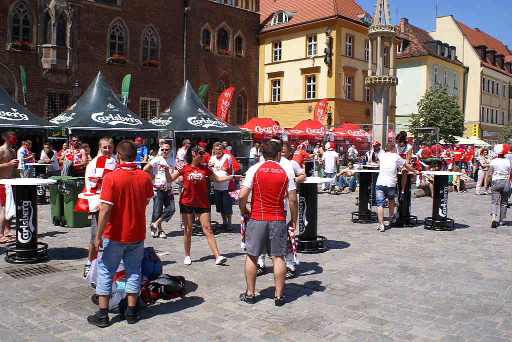 Polska – Czechy. Wrocław przeżywa najazd kibiców
