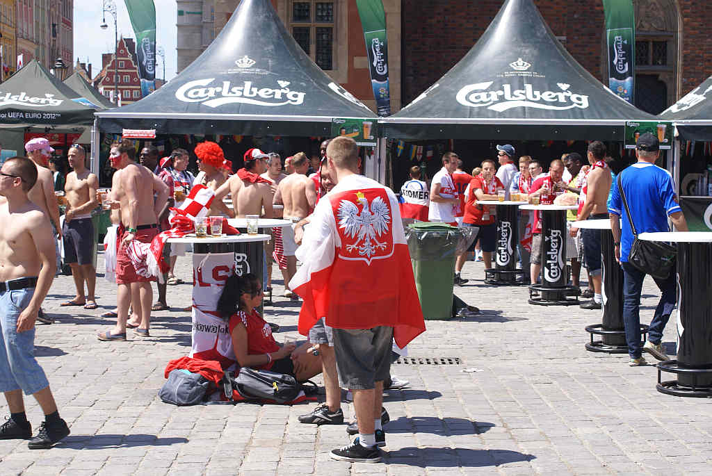 Polska – Czechy. Wrocław przeżywa najazd kibiców