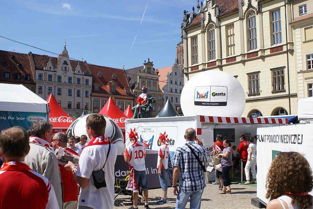 Polska – Czechy. Wrocław przeżywa najazd kibiców