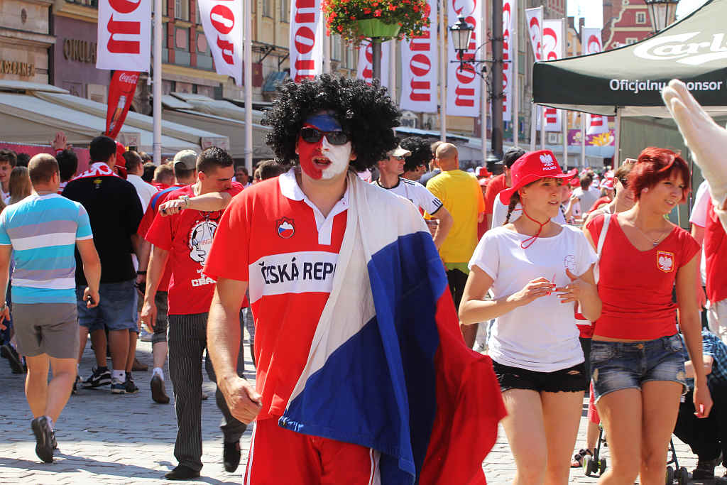 Polska – Czechy. Wrocław przeżywa najazd kibiców