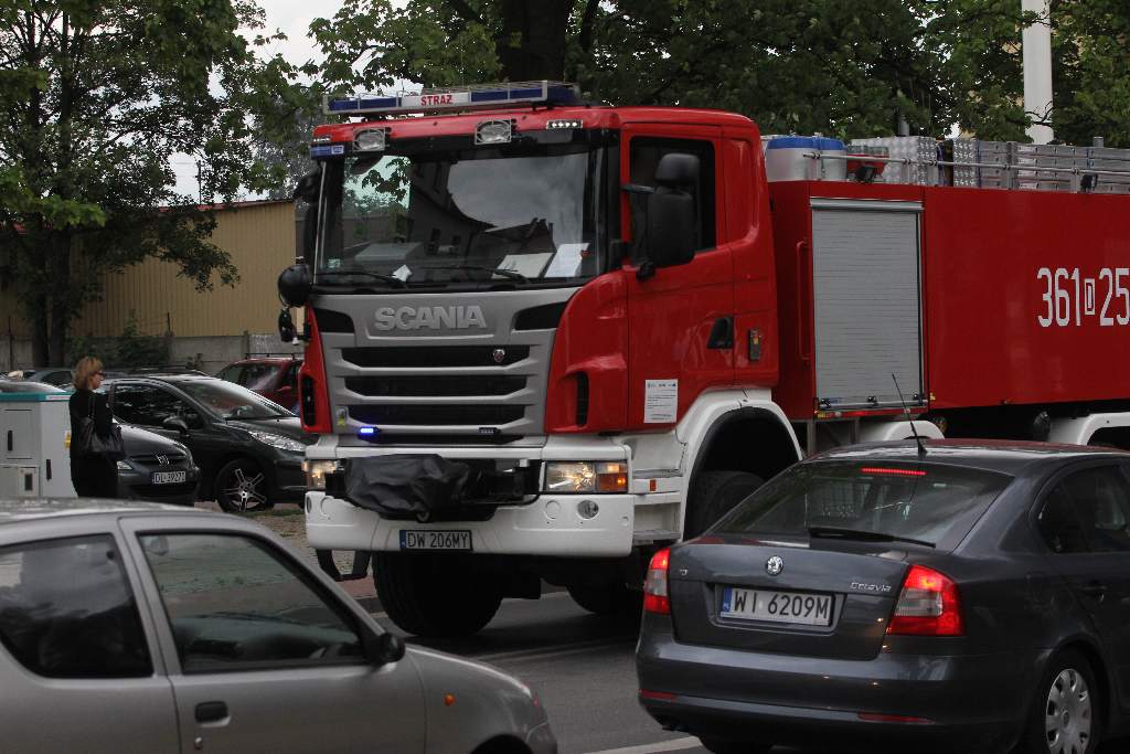 Spłonęła była baza PKS cz1