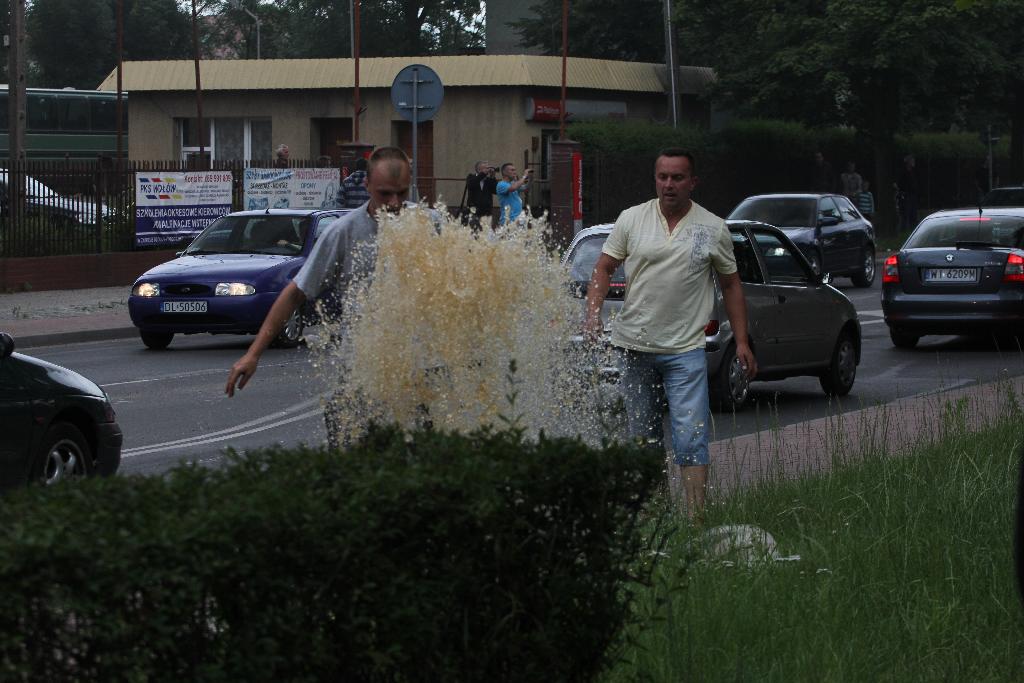 Spłonęła była baza PKS cz1