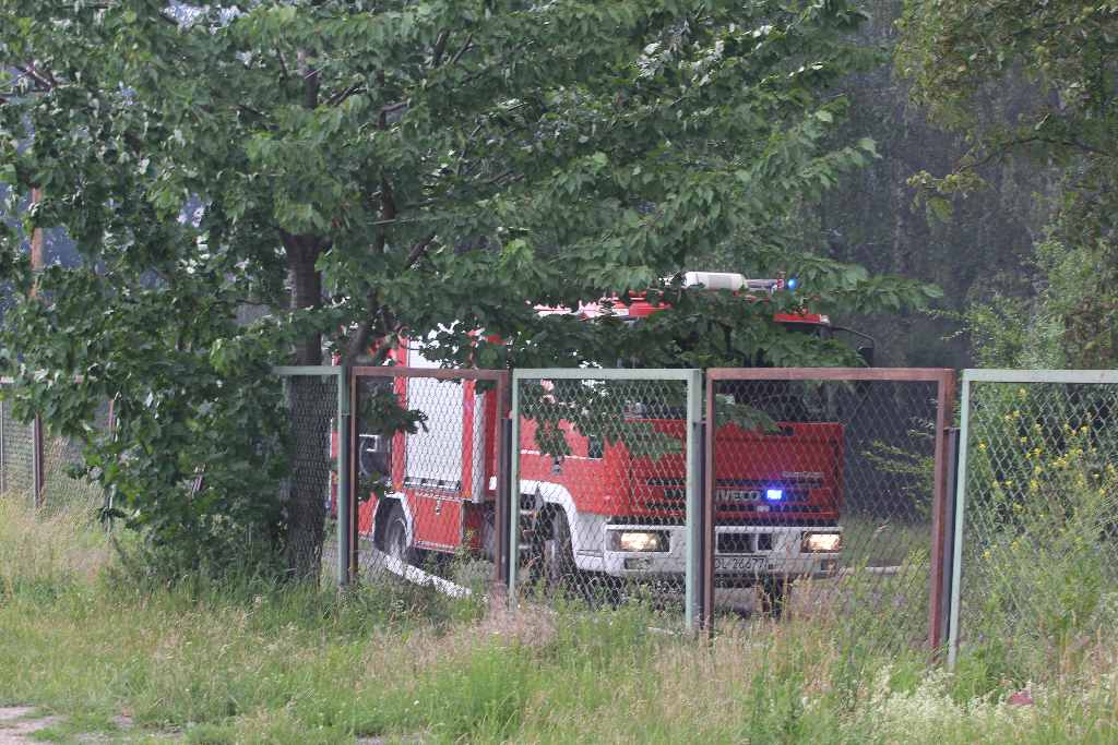 Spłonęła była baza PKS cz1