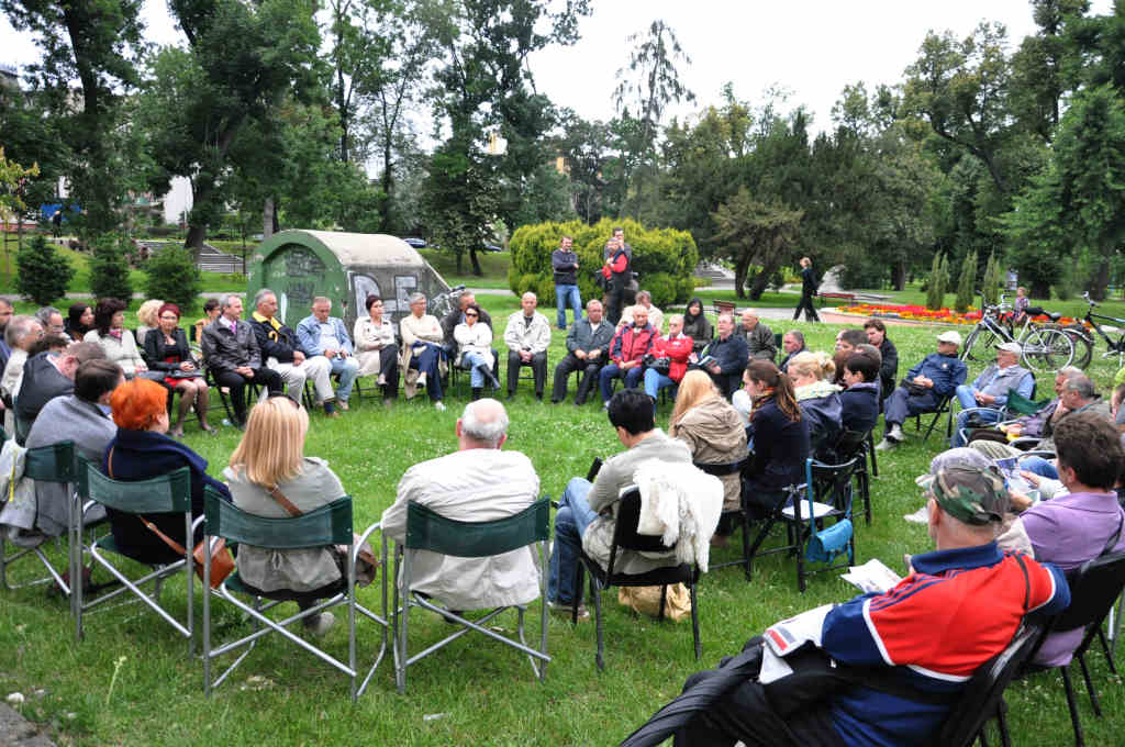 Debata o legnickim parku