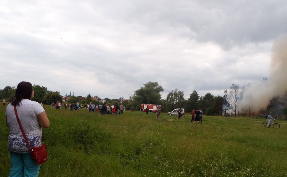 Spłonęła była baza PKS cz2
