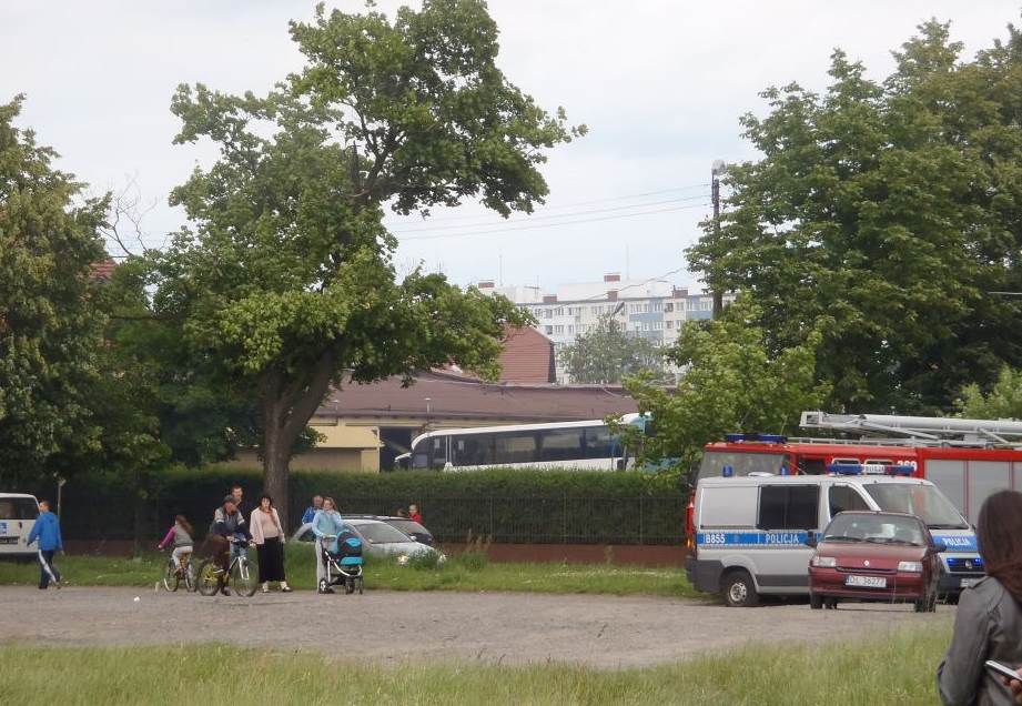 Spłonęła była baza PKS cz2